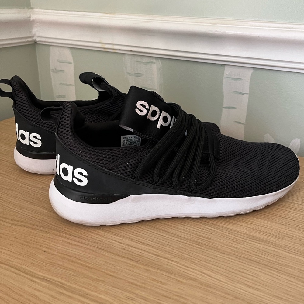 Adidas Lite Racer Adapt 3.0 Run Shoes Sneakers — Black/ Grey - Men’s 10